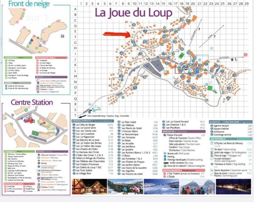 Chalet Le Lagopede La Joue du Loup Exteriér fotografie